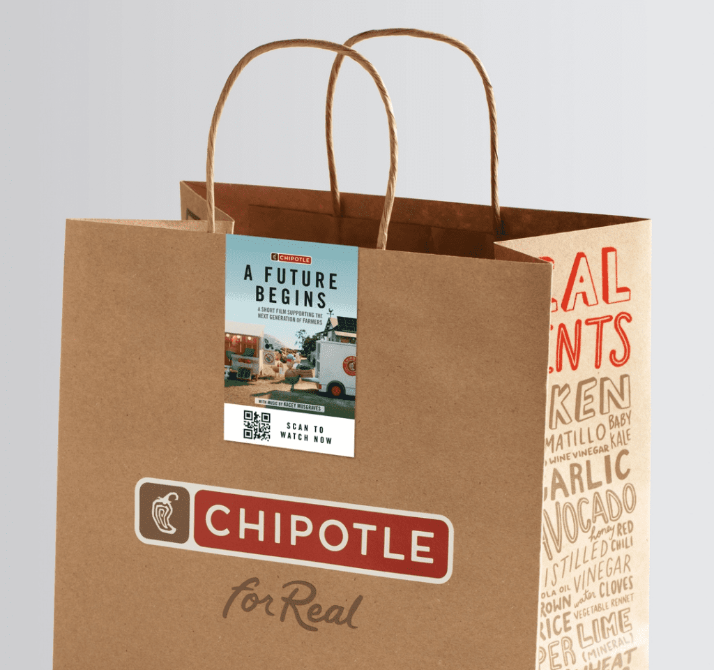 Chipotle Bag QR - Davey Awards