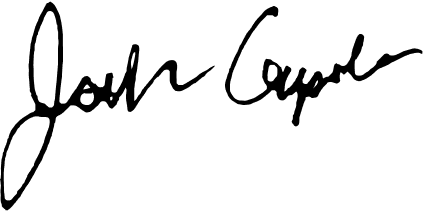 Josh's signature
