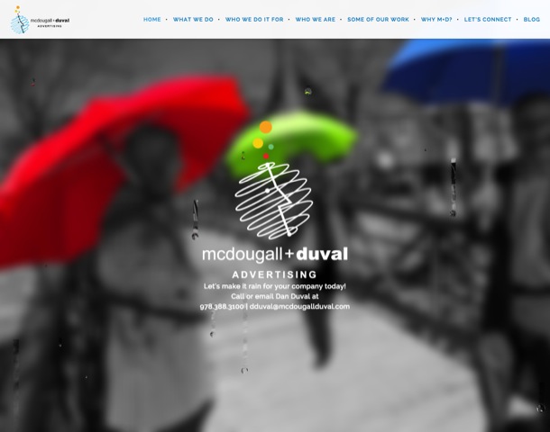 Make It Rain with M + D by McDougall + Duval