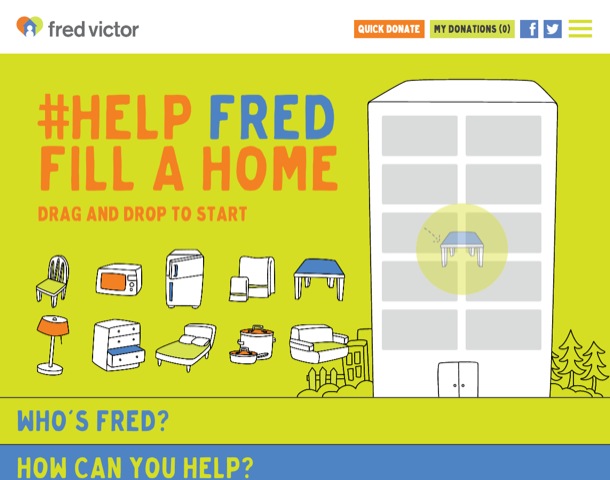#HelpFredFillAHome by Gravity Inc.