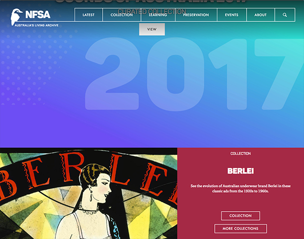 National Film and Sound Archive by National Film and Sound Archive of Australia
