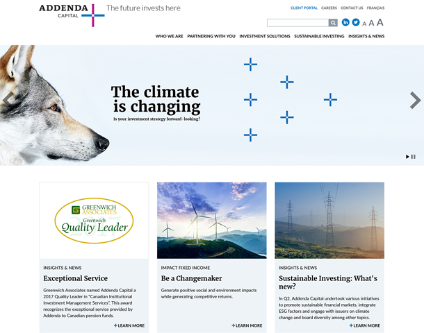 Addenda Capital by Top Drawer Creative