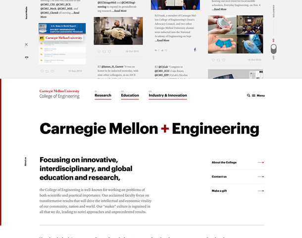 Carnegie Mellon Engineering by SuperFriendly