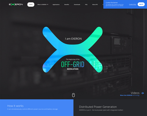 Exeron - Off-Grid solution by eDesign Interactive