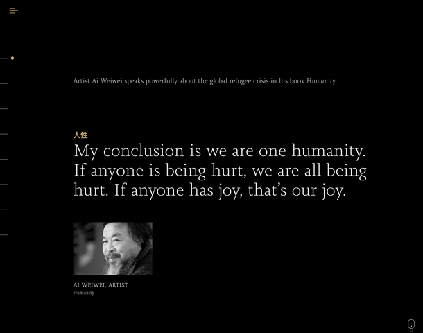 Ai Weiwei's "Humanity" by Eastern Standard