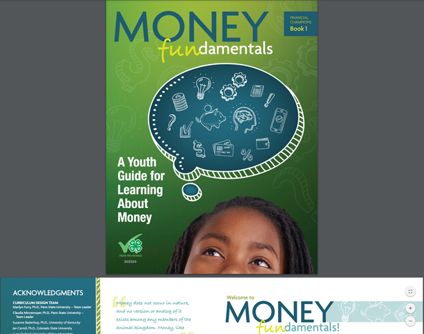 4-H Financial Champions – A Youth Guide for Learning About Money by TM Design, Inc.