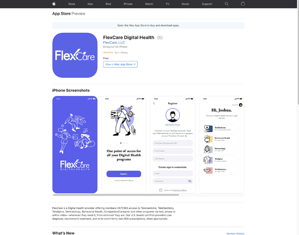 FlexCare Digital Health by Very Big Things