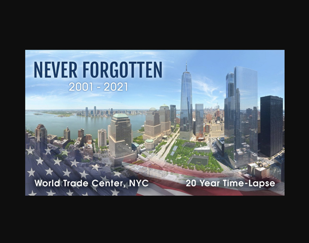 20 Year Time-Lapse - Rebuilding the World Trade Center by EarthCam, Inc.