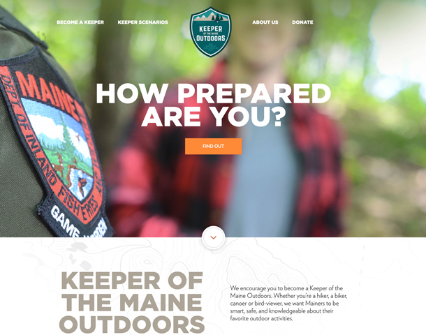 IFW - Keeper of the Maine Outdoors Campaign 2022 by Rinck Advertising