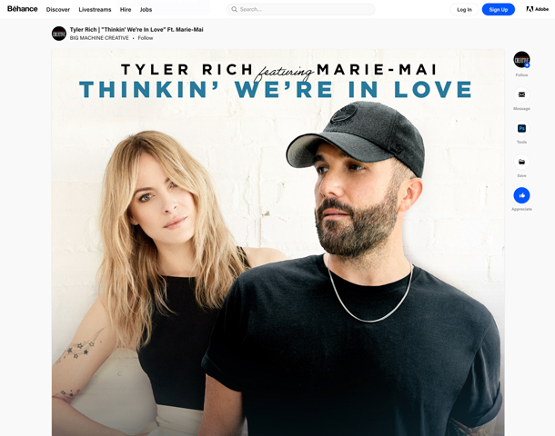 "Thinkin' We're In Love" Tyler Rich Ft. Marie-Mai by Borchetta Entertainment Group