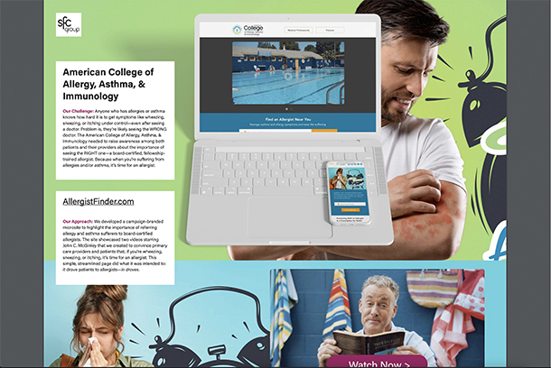 ACAAI Time for an Allergist Campaign by SFC GROUP