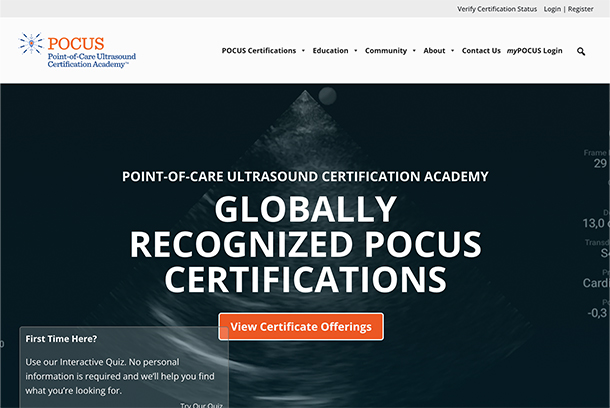 Point of Care Ultra Sound Certification Academy by Loud Canvas Media