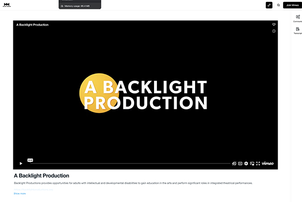A Backlight Production by Massive Mission