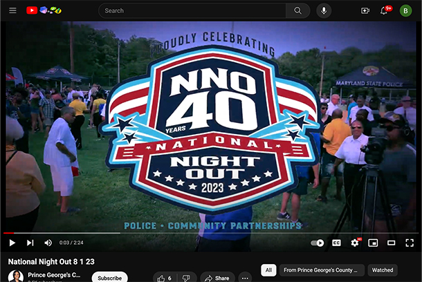 2023 National Night Out by Prince George's County Executive's Office