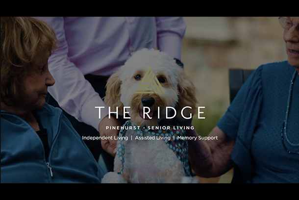 It's Good To Be A Dog At The Ridge Pinehurst by The Ridge Senior Living