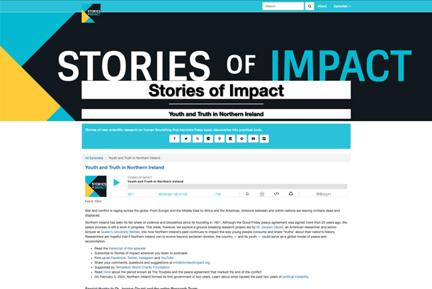 Stories of Impact: Youth and Truth in Northern Ireland by Talkbox Productions