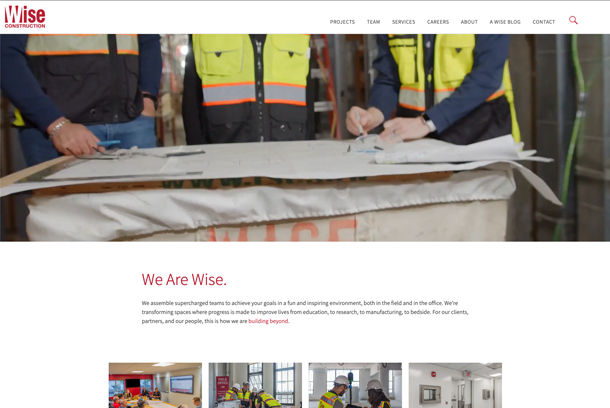 Wise Construction Strategic Marketing by Comm.Ink