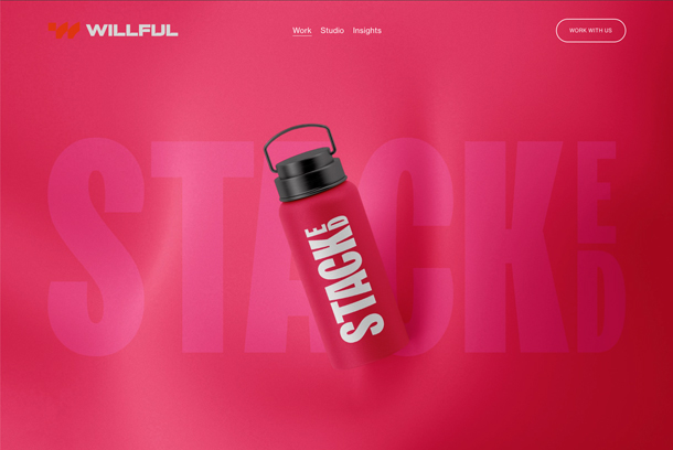 Stacked Brand Identity by Willful