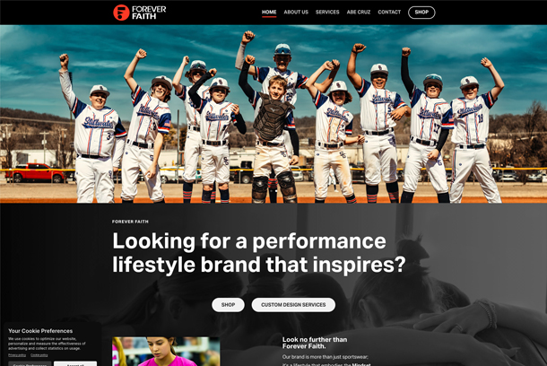 ForeverFaith.com by Matcha Design