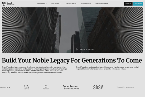 GrandFounders — a Non-profit Investment Fund by Lazarev.