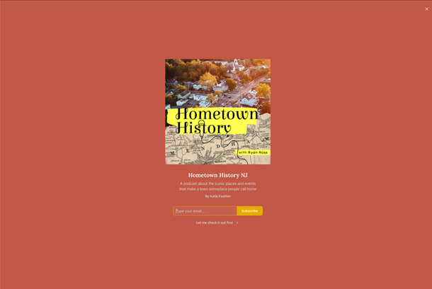 Hometown History NJ