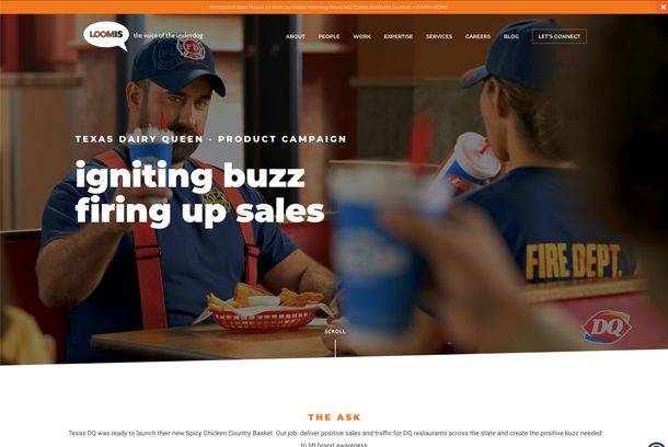 Texas Dairy Queen Spicy Chicken Launch by The LOOMIS Agency