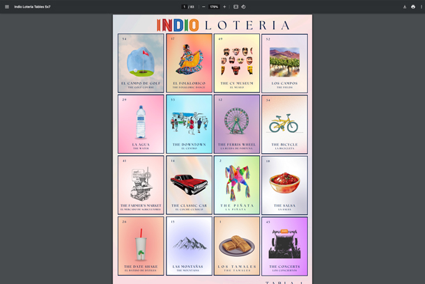 Indio Loteria by City of Indio