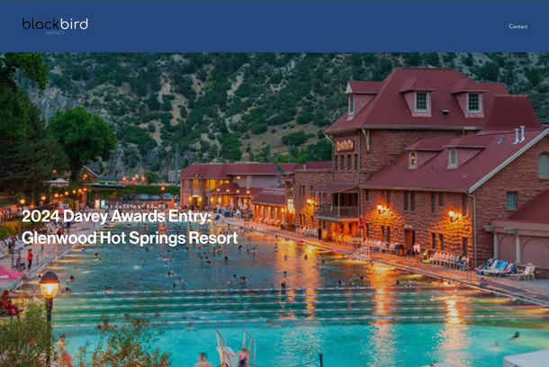 Glenwood Hot Springs Resort Yampah Mineral Baths Launch Campaign by Blackbird Agency