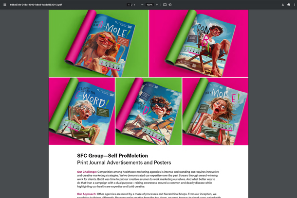 SFC Self ProMoletion Print Campaign by SFC GROUP