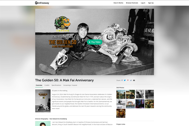 The Golden 50: A Mak Fai Anniversary by Mak Fai Kung Fu Dragon & Lion Dance Association
