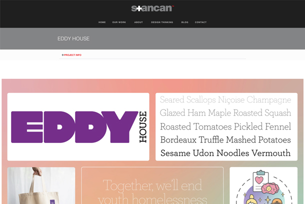 Eddy House Brand Development by Stan Can Design