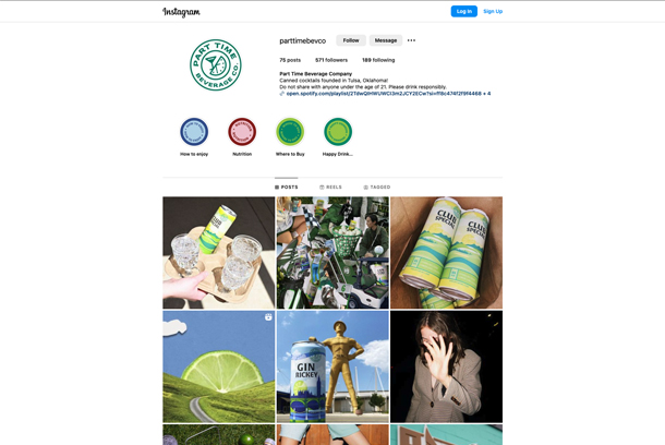 Part Time Beverage Co - Luxury Leisure by Medium Giant