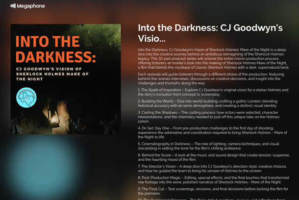 Into the Darkness: CJ Goodwyn's Vision of Sherlock Holmes: Mare of the Night by Compliance Podcast Network