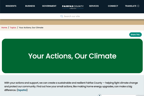 Sustain Fairfax by Identika