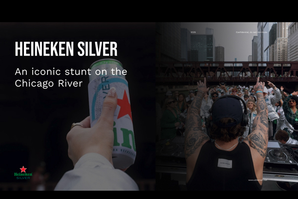 Heineken Silver St. Patrick's Day Takeover by All Terrain Collective