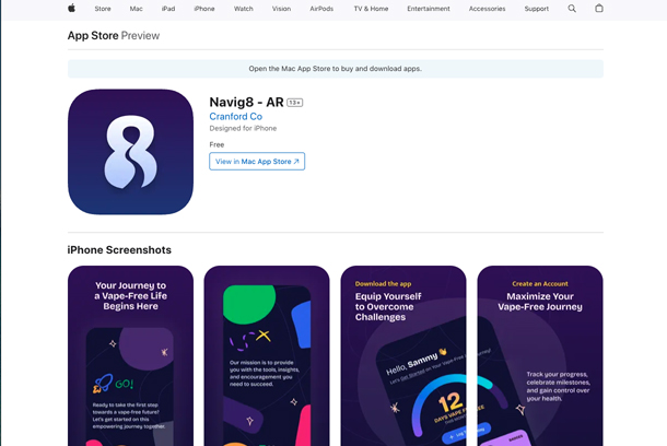 Navig8 – Your Journey to a Vape-Free Life Begins Here by Few – Digital Product Agency