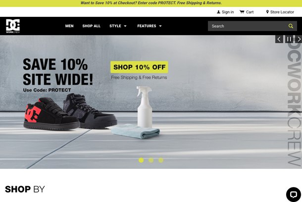 DC Work Shoes by VIVIDSITES Digital Marketing & Development