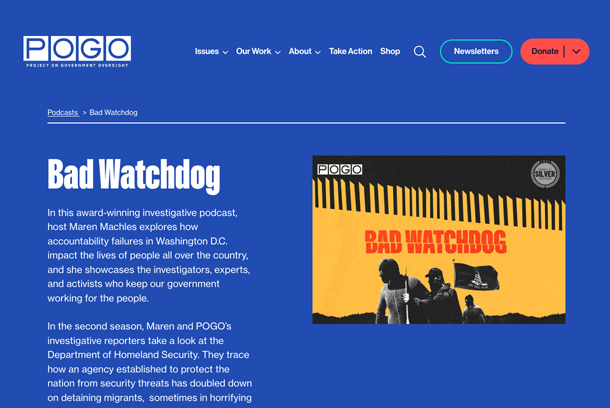 Bad Watchdog by Project On Government Oversight