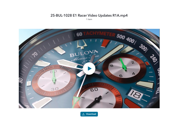 Bulova E1 Team Miami Racer Marine Star Video by Overskies