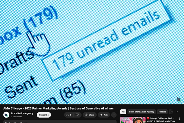BrandAction Agency 2024 holiday greeting by BrandAction Agency