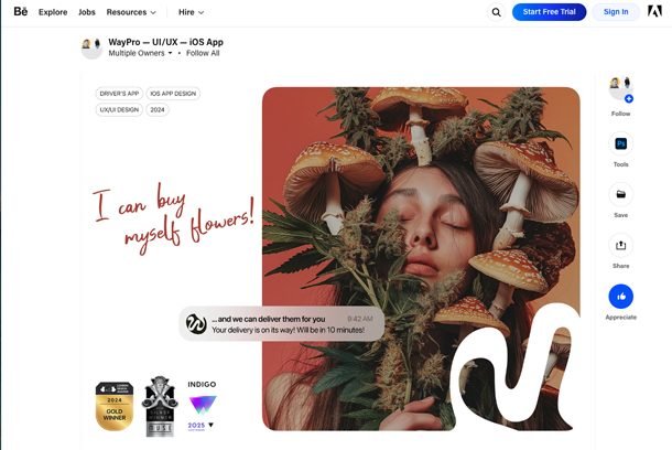 Streamline Your Route with WayPro by Kateryna Kazachkova