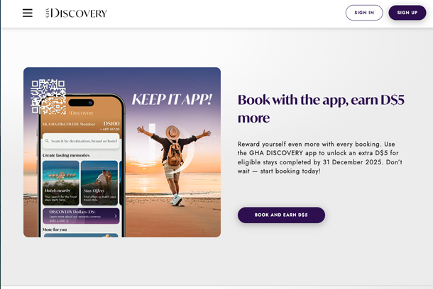 GHA DISCOVERY App by Global Hotel Alliance