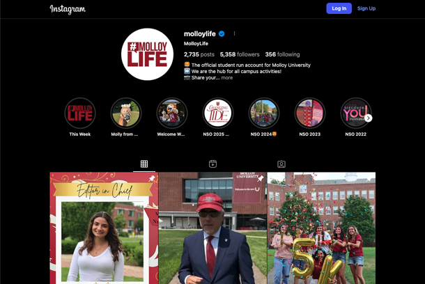 MolloyLife Media Instagram by MolloyLife Media