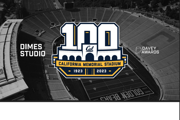 California Memorial Stadium Centennial Logo by Dimes Studio