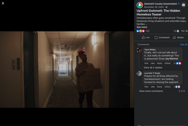 Upfront Gwinnett: The Hidden Homeless (Tease) by Gwinnett County Government