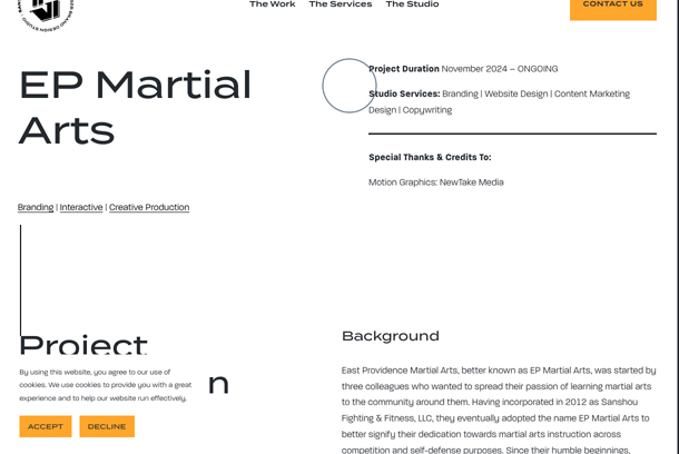 EP Martial Arts by Santoro Design, LLC