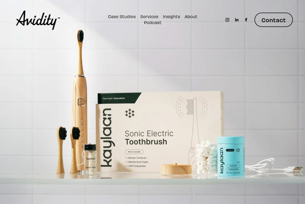 Kaylaan Toothpaste Tablets Packaging by Avidity Creative