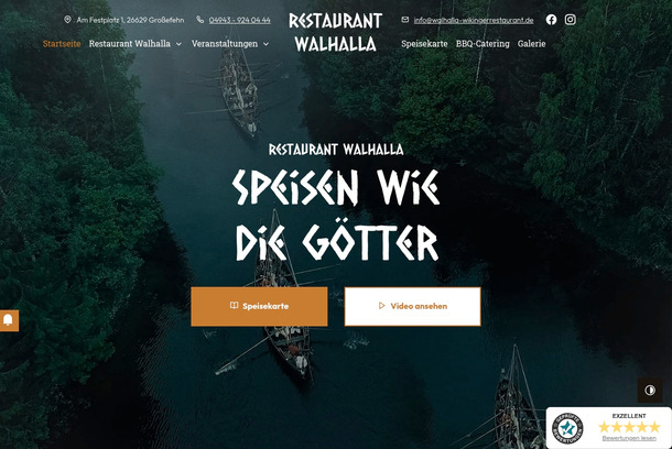 Restaurant Walhalla by wwwe GmbH