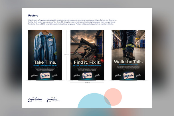 CCSafe Global Campaign - Internal Safety Campaign by Calgon Carbon Corporation