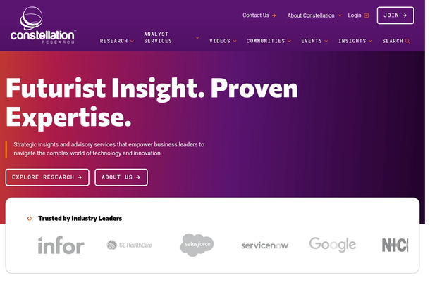 Constellation Research Website Redesign by Constellation Research